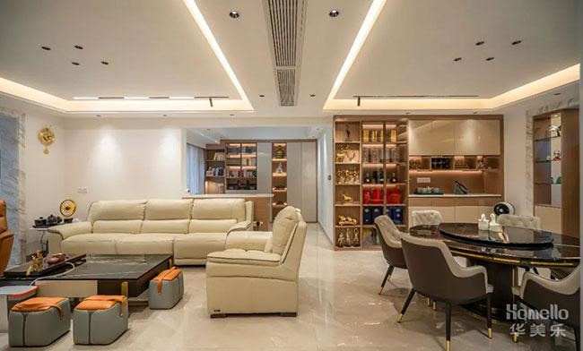 160㎡四居，靈活改動空間布局，工作與生活完美結合，真的舒適